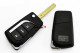 For Toyota 2 button flip remote key shell  with TOY40 blade