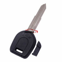 For Mitsubishi transponder key balnk （with right blade) without logo
