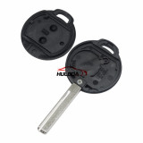 For Mitsubishi 2 button remote key blank (Can insert TPX long  chip)  without Logo