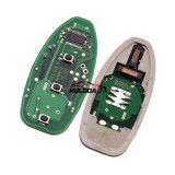For Nissan new Sunny  2+1 button remote key with 315mhz with smart 46-PCF7952  model, used for March