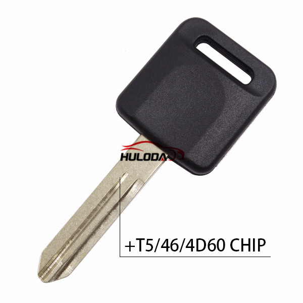 For nissan transponder key with T5 chip  ,with ID46 chip ,with 4D60 Chip