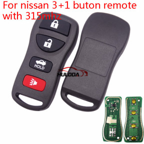 For nissan 3+1 buton remote with 315mhz  NIS012 KBRASTUIS   FCCID=KBRASTUIS