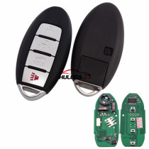 For Nissan new Sunny 3+1 button remote key with 315mhz with smart 46-PCF7952