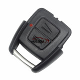 For opel remote key blank with 2 button, no battery clamp