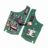 For opel keyless 4+1 button remote key with 315mhz 7952chip