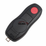 For Porsche 4+1 button  remote key blank with panic button