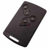 For Renault 4 button remote key blank with logo