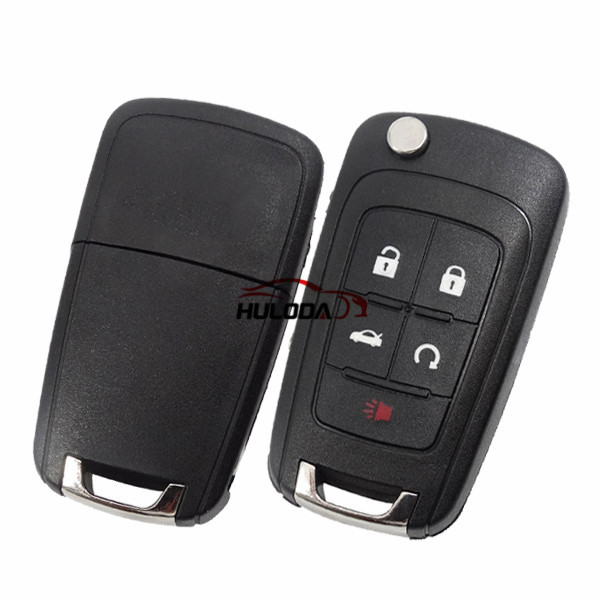 For opel 4+1 button remote key blank with panic