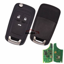 For Opel original 3 button remote key with 434mhz  5WK50079 95507070 chip GM(HITA G2) 7937E chip PCB is original , shell is OEM. 5WK model