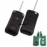 For Porshe Cayenne 2 button remote key with PCF7946AT(HITAG2) with 433mhz &LED light 2;2+1;3;3+1button key, please choose which key shell in your need