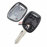 For Renault 1 button remote key blank （With battery place)