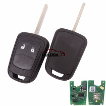 For Opel original 2 button remote key with 433mhz chip: 7941A 6225AY52901 FCCID: ZY13246338G PCB is original , shell is OEM. G4 model