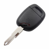 For Renault 1 button remote key blank（With battery place)