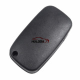 For Renault 2 button flip remote key shell with HU83 407 blade