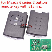 For Mazda 6 series 2 button remote key with 315mhz
