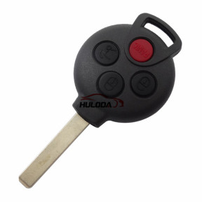 For Benz 3+1 Button remote key blank with Red Panic