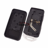 For Volvo 5 button remote key shell with 2 parts battery clamp