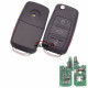 For VW Touareg keyless 3+1 button remote key 434mhz with 7942 chip