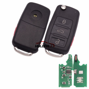 For VW Touareg 3+1 button remote with 434MHZ with 7946 chip
