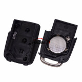 For VW modified gol 3 button Remote key with  trunk function  (with chip inside)---it add the trunk function automaticly