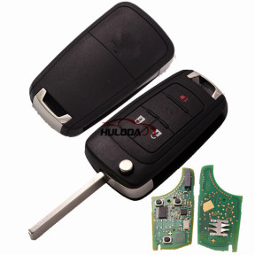 For Vauxhall original  2+1 button remote key with 434mhz  5WK50079 95507070 chip GM(HITA G2) NXPF41E30 DS59906 Tnd4192 with original PCB and after market key shell