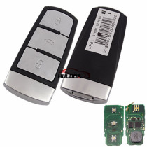 For VW Magotan keyless 3  button remote key  with 434mhz  PCF7936 chip after 2010