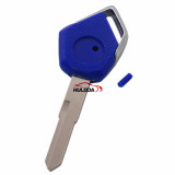 For KAWASAKI motorcycle key blank with right blade (blue)