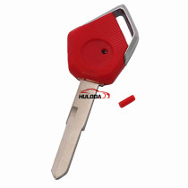For KAWASAKI motorcycle key blank with right blade (red)
