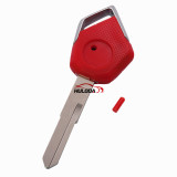 For KAWASAKI motorcycle key blank with left blade (red)