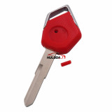 For KAWASAKI motorcycle key blank with right blade (red)