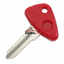 For BMW  Motrocycle key blank in red color