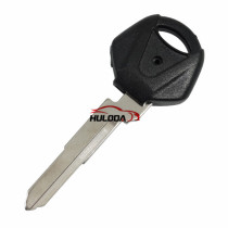 For yamaha motorcycle transponder key blank (black) with left blade