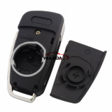 For Audi 3 button flip key blank with HU66 blade