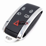 For Ford Jaguar Keyless 5 button remote key with 315mhz PCF7953A HITAG2 46 chip FCC ID: KR55WK49244