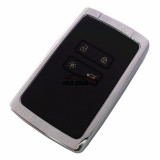 For Renault 4 button remote key case with emmergency key blade