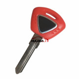 For triumph motorcycle key with left blade(red)
