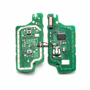 For Peugeot 2 button flip remote control with 433Mhz ID46 Chip ASK Model  for 307&407 Blade  （2006-2010）