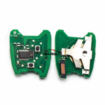 For Citroen 2 button remote control With 433Mhz ID46 Chip for 307&407 &406 Blade 