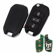 For citroen Elysee remote key with 433Mhz with logo