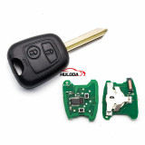 For Citroen 2 button remote contro 433Mhz ID46 Chip for 206&Toy43 Blade  please choose the key shell