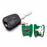 For Citroen 2 button remote control With 433Mhz ID46 Chip for 307&407 &406 Blade   please choose the key shell