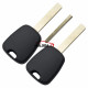 For Peugeot transponder key blank with VA2&307 key blade with logo