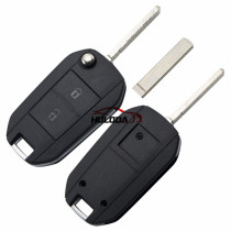 For Peugeot 2 button key blank with VA2T Blade (307 key blade)