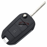 For Peugeot 2 button key blank with VA2T Blade (307 key blade)