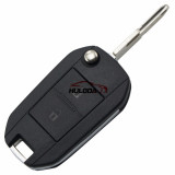 For Peugeot  2 button key blank with NE73 Blade (206 key blade)