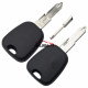For Peugeot transponder key blank with 206 key blade without logo