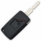 For Peugeot 406 blade 2 buttons flip remote key blank (NE78 Blade - 2Button - No battery place)