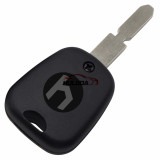 For peugeot key blank with 406 NE78 blade with logo