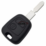For Citroen 2 button  remote key blank without logo 406 NE78 blade