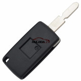 For Citroen 406 button 3 button flip remote key blank with trunk button ( NE78 Blade - Trunk - With battery place )